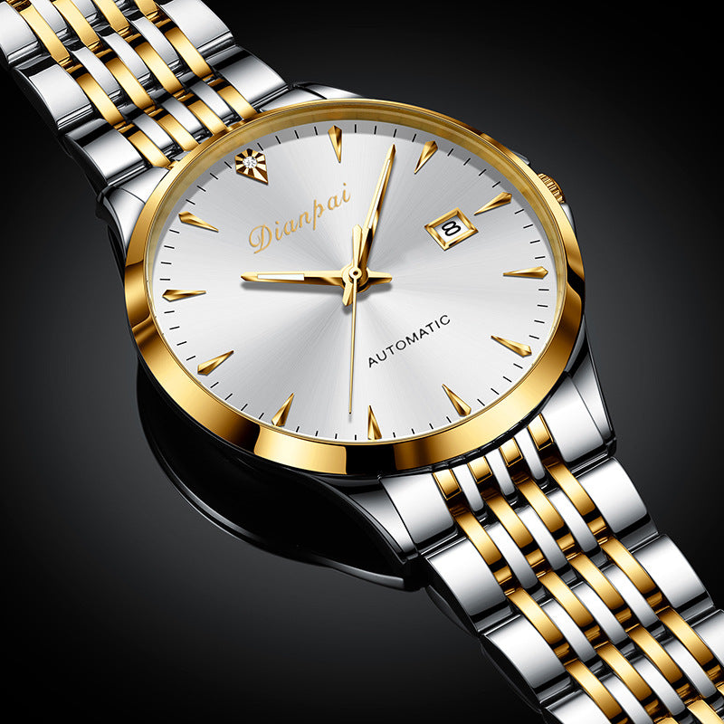 Men's Simple Dial Automatic Mechanical Watch